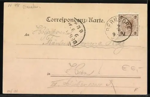 AK Weissenbach a. d. Triesting, Totalansicht aus der Vogelschau