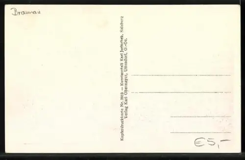 AK Uttendorf /O.-Oe., Blick vom Schlossberg