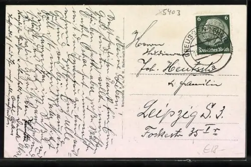 AK Greussen, Strassenansicht, Drogerie