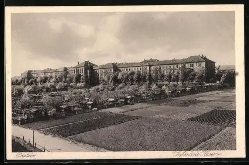AK Bautzen, Blick auf die Infanterie-Kaserne
