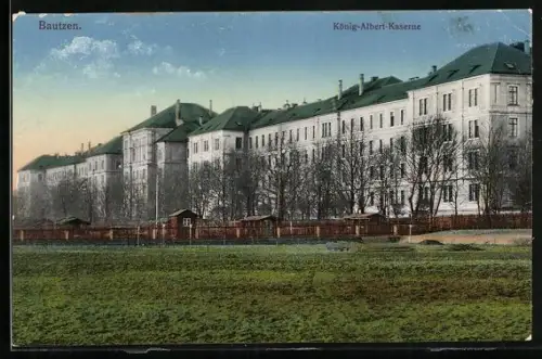 AK Bautzen, Partie an der König Albert Kaserne