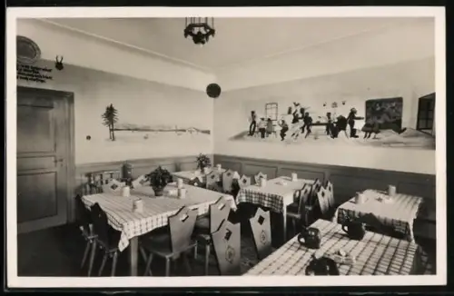 AK München-Schwabing, Luftschutzschule der Landesgruppe VII, Biedersteinerstrass 27