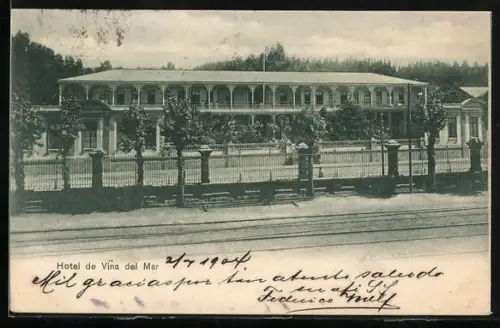 AK Punta Arenas, Hotel de Vina del Mar