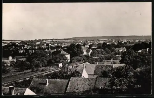 AK Stoob, Panorama der Stadt
