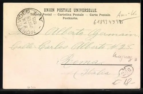 AK Uruguay, Escenas Campestres