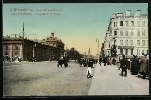 AK St. Petersbourg, Perspective de Nevsky
