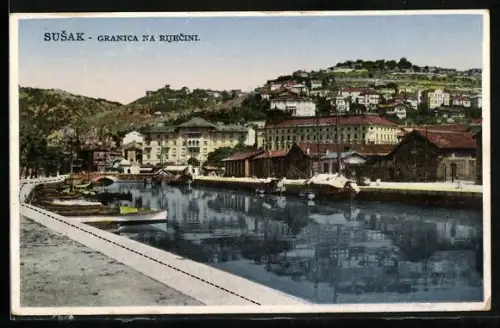AK Susak, Granica na Rijecini