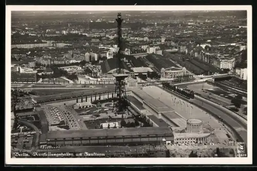 AK Berlin-Charlottenburg, Ausstellungsgelände am Funkturm