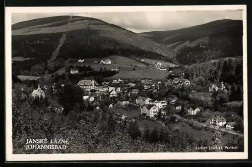 AK Johannisbad / Janske Lazne, Ortsansicht