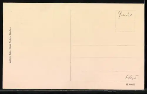 AK Martin Luthers letzte Stunde