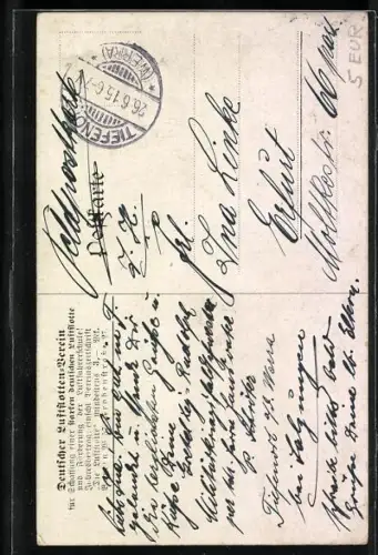 AK Erfolgreiche Beschiessung eines deutschen Flugzeuges Typ Taube