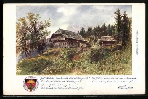 AK Roseggers Geburtshaus, Deutscher Schulverein Nr.: 144