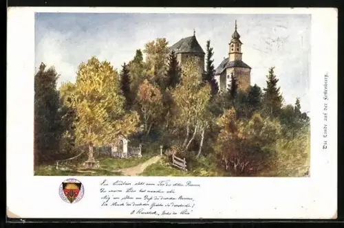 AK Festenburg, Die Linde auf der Festenburg, Deutscher Schulverein