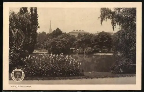 AK Deutscher Schulverein NR: 247, Wien, Stadtpark