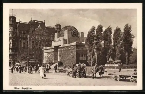 AK Wien, Blick zur Sezession