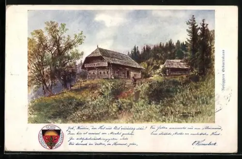 AK Roseggers Geburtshaus, Deutscher Schulverein Nr.: 144