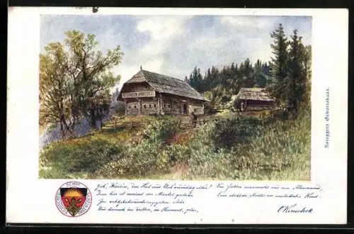 AK Roseggers Geburtshaus, Deutscher Schulverein Nr.: 144