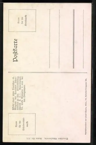 AK Deutscher Schulverein Nr. 173: Spitz, Strassenpartie am Ortseingang