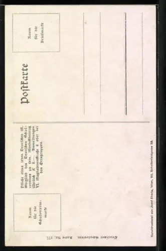 AK Deutscher Schulverein NR 177: Stein a. D., Blick auf den Ort