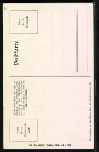 AK Wien-Neustift am Walde, Blick auf die Kirche