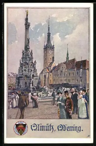 AK Deutscher Schulverein Nr.: 532, Olmütz, Oberring