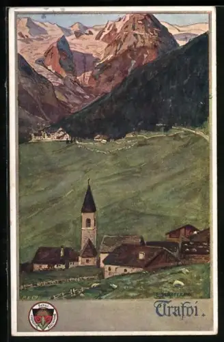 AK Deutscher Schulverein Nr. 516: Trafoi, Panorama