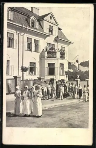 AK Wien, Genesungsheim für kriegsverletzte Eisenbahner, Hohenwartplatz