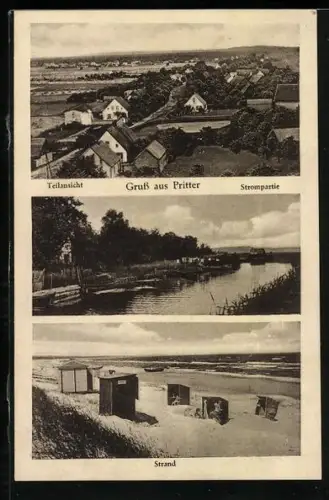 AK Pritter, Teilansicht, Strompartie und Strand