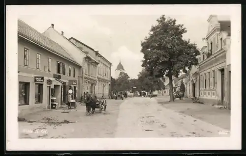 AK Vitis /N. Oe., Strassenpartie mit Schuhgeschäft