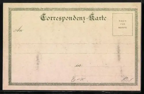 Lithographie Gallneukirchen, Ruine Riedegg, Oberndorf, Ortsansicht, Kirche