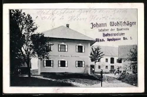 AK Leonding, Aichberg, Gasthaus Ortmayer