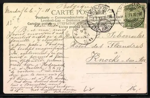 AK Mondorf-les-Bains, Grand Hotel de l`Europe, Veuve Diederrich, Propr.