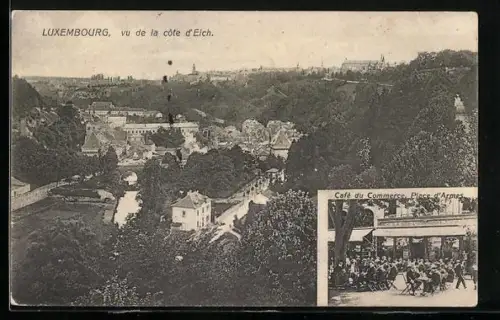 AK Luxembourg, Vu de la Côte d`Eich