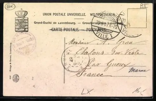 AK Luxembourg, Vu de la Côte d`Eich