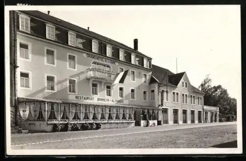 AK Bollendorf-Pont, Grand Hotel de la Gare, Propr. Paul Brimmer-Altringer