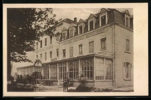 AK Mondorf-les-Bains, Grand Hotel Schluck, Propr. Ed. Cathelineau-Koch