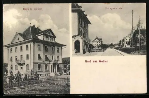 AK Wohlen /AG, Halwylerstrasse, Bank
