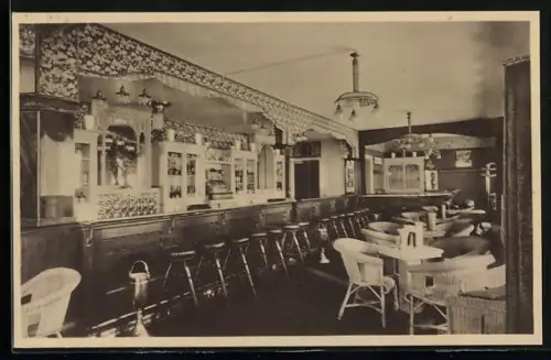 AK Zürich, Grand Café Zürcher Hof, American Bar, Inh. Willy Brandtner