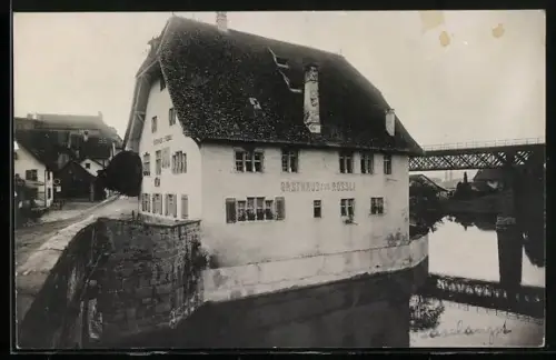 Foto-AK Augst, Gasthof zum Rössli