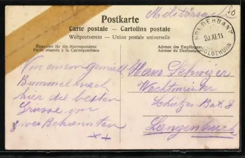 AK Holderbank /Solothurn, Handlung von Louis Bader, Totalansicht