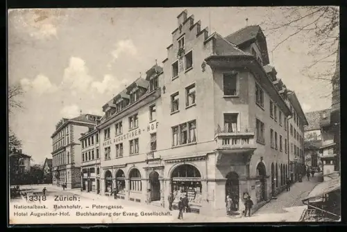 AK Zürich, Hotel Augustinerhof