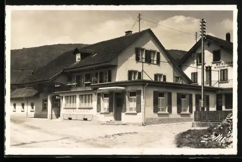 AK Möriken, Restaurant z. Waage, Inh. P. Fischer-Keller mit Metzgerei