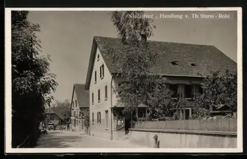AK Niederlenz, Handlung v. Th. Sturm-Rohr