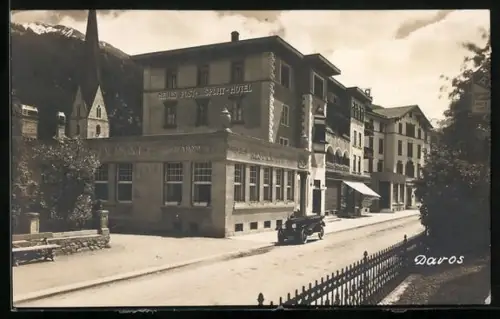 AK Davos, Neue Post und Sport-Hotel mit Restaurant