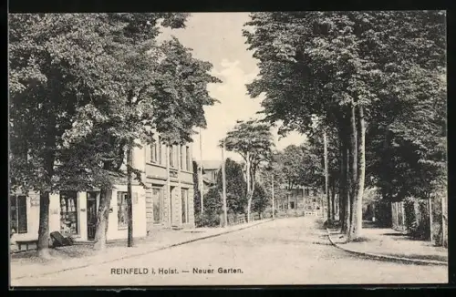 AK Reinfeld i. Holst., Neuer Garten