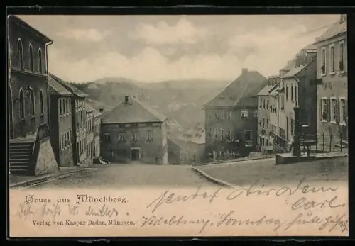 AK Münchberg, Partie im Ort