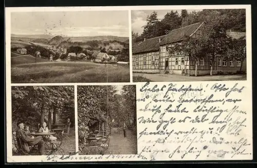AK Steigerthal /Nordhausen, Gast- u- Logierhaus zum Felsenkeller B. Taudte