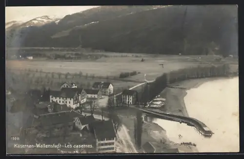 AK Wallenstadt, Kasernen