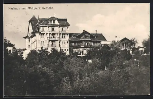 AK Burgdorf, Kurhaus und Wildpark Rothöhe