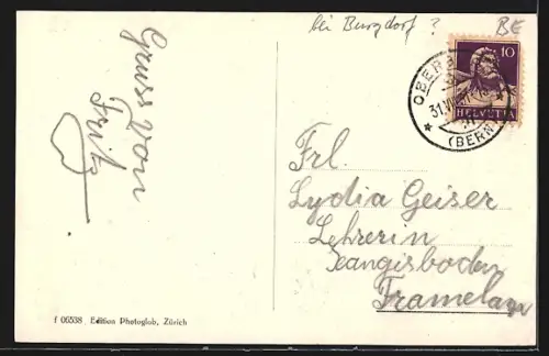 AK Burgdorf, Kurhaus und Wildpark Rothöhe